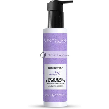Naturaverde Upcycling Čistiaci gél na tvár s extraktom z čučoriedok a kyselinou hyalurónovou, 150ml