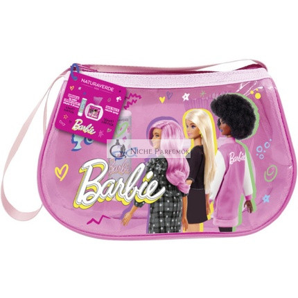 Barbie Darčeková Sada Detská Taška s Eau de Toilette 50ml a Balzam na Pery