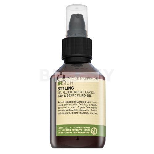 Insight Styling Hair & Beard Fluid Gel tekutý gél na vlasy aj fúzy 100 ml
