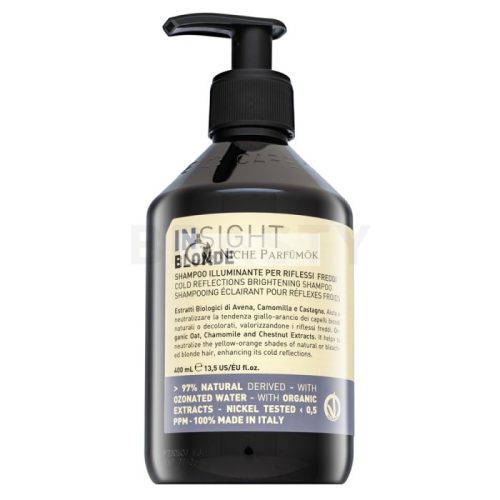 Insight Blonde Cold Reflections Brightening Shampoo rozjasňujúci šampón pre studené odtiene blond 400 ml