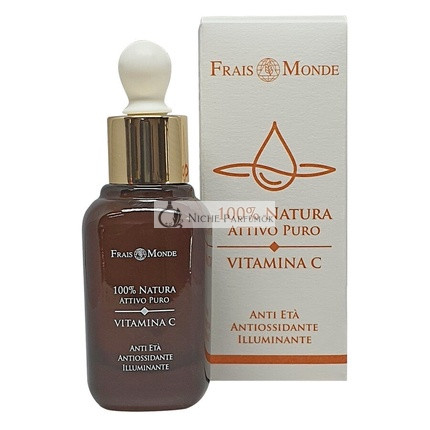 Frais Monde Gocce 100% Prírodný Aktívny Čistý Vitamín C 30 Ml