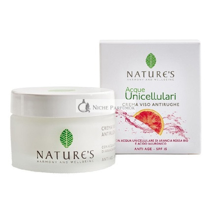 By Nature Prírodný Krém proti Vráskam SPF 15, 100 ml