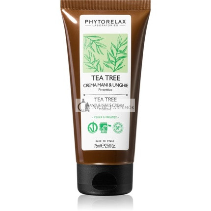 Phytorelax Laboratories Krém na ruky a nechty s čajovníkom - 75 ml