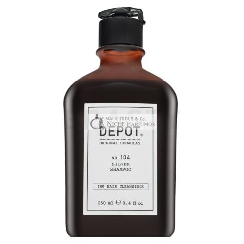 Depot No. 104 Silver Shampoo šampón pre neutralizáciu žltých tónov 250 ml
