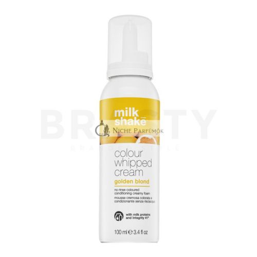 Milk_Shake Colour Whipped Cream tónovacia pena pre oživenie teplých blond odtieňov vlasov Golden Blond 100 ml