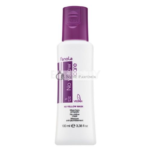 Fanola No Yellow Mask maska pre platinovo blond a šedivé vlasy 100 ml