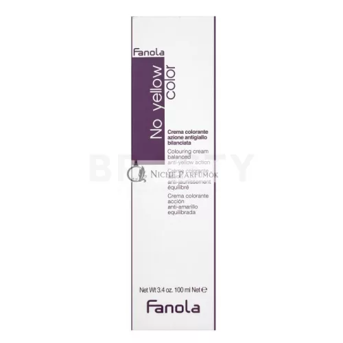 Fanola No Yellow Color Colouring Cream profesionálna permanentná farba na vlasy Rosegold 100 ml