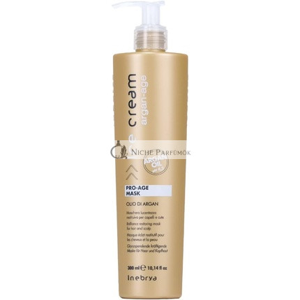 INEBRYA Ice Cream Argan Anti-Aging Maska, 300ml Slnečnica