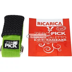   Zeropick Antimoskytový Náramok Zelený Citronela Bio 1 Jednotka, 500g