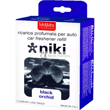Mr&Mrs Fragrance Niki Osvežovač do auta Čierny orchidea refill