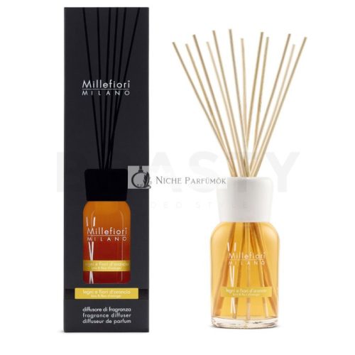 Millefiori Milano Fragrance Diffuser Legni e Fiori d´Arancio 500 ml