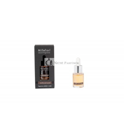 Millefiori Milano Fragrance Soluble in Water Vanilla and Wood 15 ml