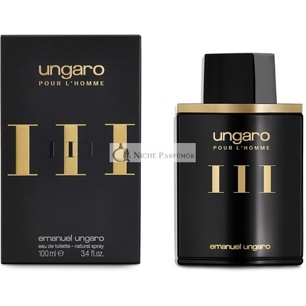 Emanuel Ungaro Homme III Eau de Toilette pre mužov, 100ml