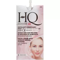 HQ Exfoliant na Tvár s Jadrami 5 Dávok 15ml