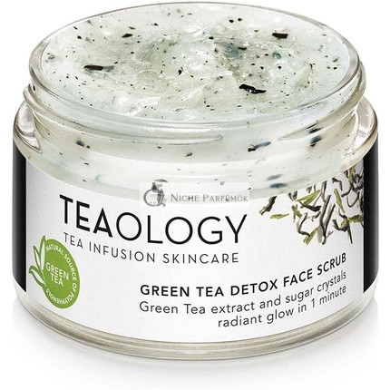 Teaology Zelený čaj Detox pleťový peeling 50ml