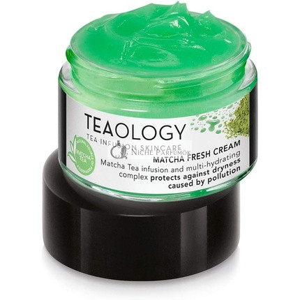Teaology Matcha Fresh Cream 50ml Hydratačný denný a nočný krém Prírodná kozmetika Vegan