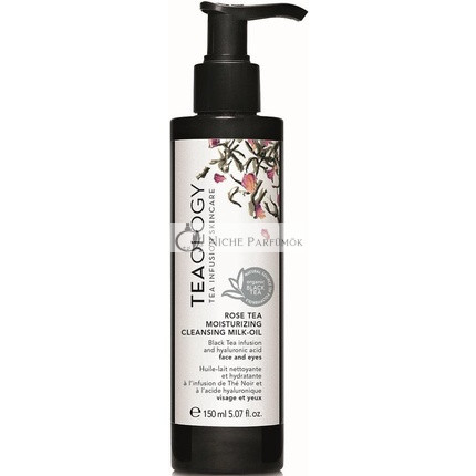 Teaology Ružový Čaj Hydratačné Čistiace Mlieko-Olej - Čistiace Mlieko na Tvár - S Hyalurónovou Kyselinou - 150ml
