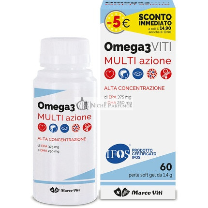 Omega 3 Multi Akcia Kapsuly, 60 mäkké gélové kapsuly