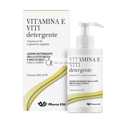 Marco Viti Vitamina E Viti Čistič pleti a tela pre suchú pokožku, 250 ml