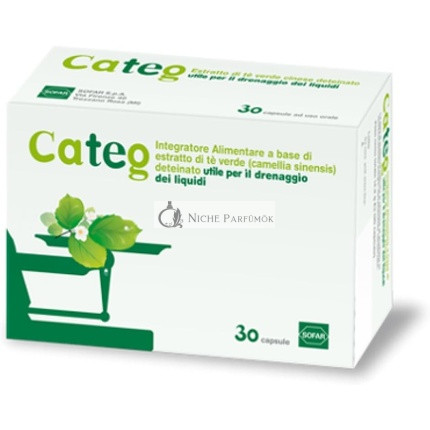 CATEG Extrakt Zeleného Čaju 30 Kapsúl