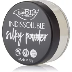 PuroBio Nezmazateľný Hodvábny Púder