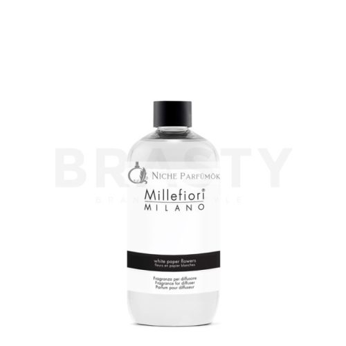 Millefiori Milano Fragrance Diffuser White Paper Flowers Refill 500 ml