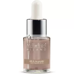   Millefiori Milano Fragrance Soluble in Water Silk & Rice Powder 15 ml