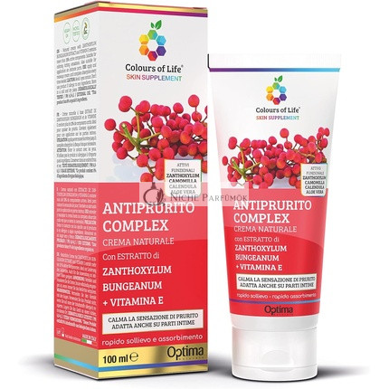 Colours of Life Antiprurito Komplex Prírodný Krém, 100 ml