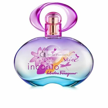 Salvatore Ferragamo Incanto Shine Eau De Toilette Spray pre ženy, 100ml