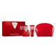 Ungaro Diva Rouge EPV Parfum 100ml s telovým mliekom 100ml a cestovnou taškou