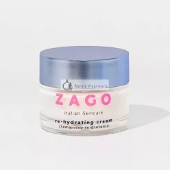   ZAGO Milano Hydratačný krém na tvár, Re-hydratačný krém s kyselinou hyalurónovou, Talianska starostlivosť o pleť