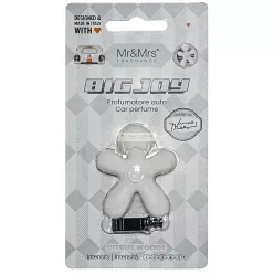 Mr&Mrs Fragrance Big Joy Car Perfume Citrus Woods
