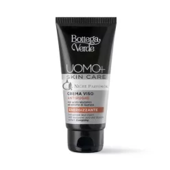   Bottega Verde UOMO+ Pleťový krém proti vráskam energizujúci s kyselinou hyalurónovou a guaranovým extraktom, 50ml