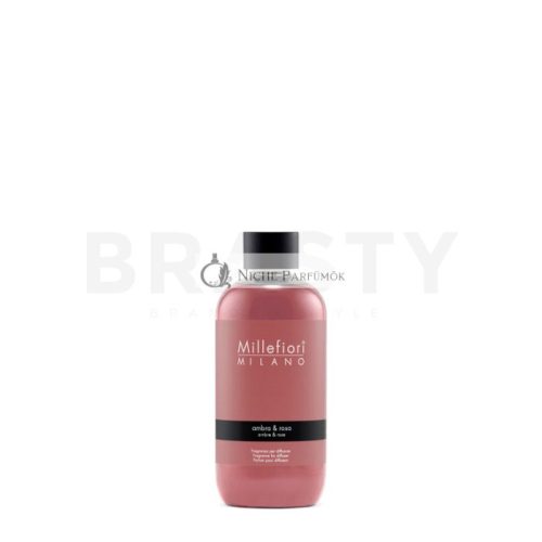 Millefiori Milano Fragrance Diffuser Ambra & Rosa Refill 250 ml