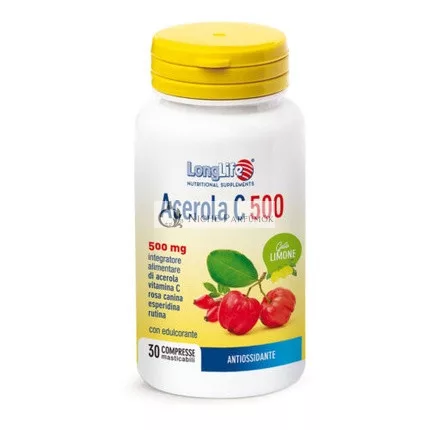 Acerola C 500 Lemon LongLife 30 Tabliet
