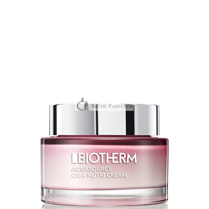 Biotherm Aqua Source Cica Nutri Krém - Vysoko Hydratačný Krém Pre Suchú Pokožku, 75 ml
