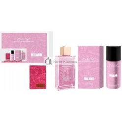   ALV By Alviero Martini Milano pre ženy Eau de Parfum, 100ml, deodorant 150ml a držiteľ pasu