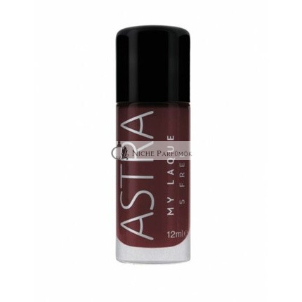 ASTRA My Laque 5 Free Ultra Bright Nechtový Lak Burgundy