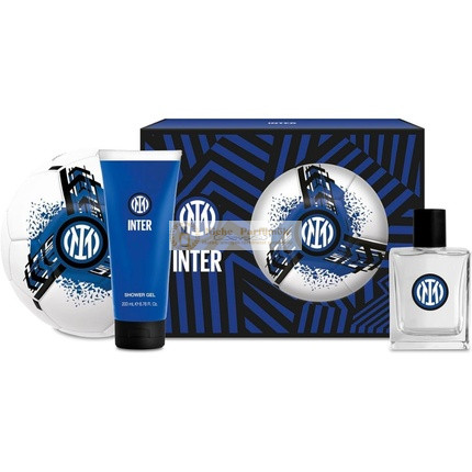 Inter Darčeková Sada - Obsahuje 100 Ml Eau De Toilette A 200 Ml Sprchový Gél S Oficiálnou Inter Loptou
