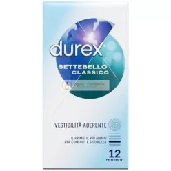 Durex Settebello Classic Fitted Kondómy