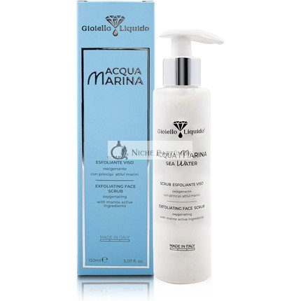 Exfoliačný čistiaci prostriedok na tvár Osviežujúci prírodný peeling na citlivú pleť s akné 150ml