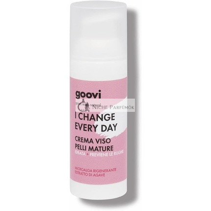 Goovi Change Every Day Krém na Tvár pre Zrelú Plet Hydratuje a Predchádza Vraskám 50ml