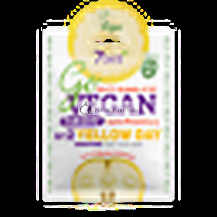 7 dní krásy GO VEGAN Utorok Extra Hydratačný č.2 Žltý deň Smoothie pleťová maska