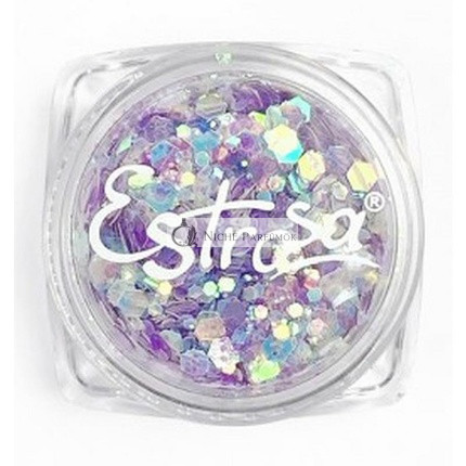 Estrosa Glow Paillettes Fialové - 1g Nail Art