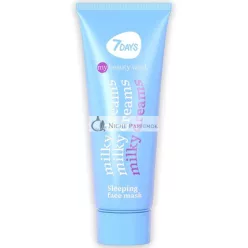   7DAYS Nočná maska na tvár s vitamínom E, mandľovým olejom a jojobou, 80ml