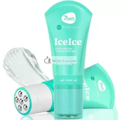   7Days Chladivý telový gél proti celulitíde s masážnym valčekom