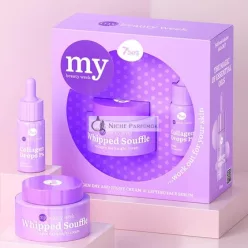   7Days Sada na Starostlivosť o Pleť s Anti-Age Krémom na Tvár a Kolagénovým Sérumom - Kórejská Sada na Starostlivosť o Pleť pre Ženy