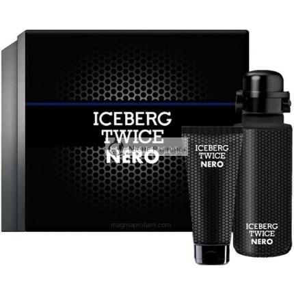Iceberg Twice Nero Homme Darčeková Sada: Eau de Toilette Sprej 125ml & Sprchový Gél 100ml, 225ml