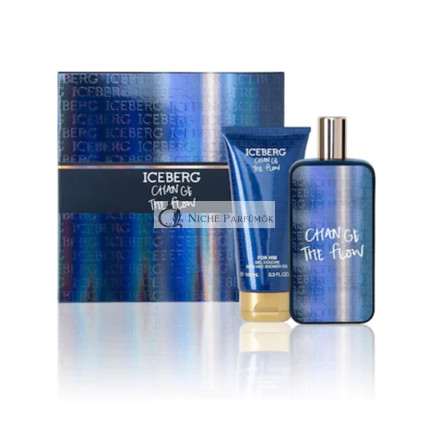 Iceberg CHANGE THE FLOW Pánsky Parfum Darčeková Sada EDT 100ml + Sprchový Gél