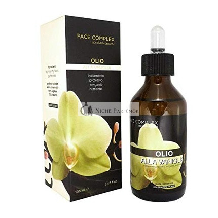 Vanilkový ochranný vyhladzujúci/nourishing olej na tvár a telo, 100ml
